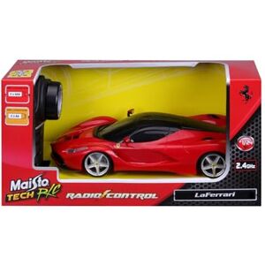 Maisto Tech LaFerrari RC Car, Red, Radio Control, 1:24 Scale, 2.4GHz Remote Control Sports Car Model, Ages 5+ Maisto Tech LaFerrari RC Car, Red, Radio Control, 1:24 Scale, 2.4GHz Remote Control Sports Car Model, Ages 5+