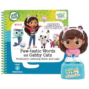 LeapFrog Leapstart Reading Buddies: Paw-tastic Words and Gabby Cats, Gabby's Dollhouse Book, Educational & Interactive Fun, Compatible With LeapStart Systems, For Ages 3, 4, 5+ Years, English Version LeapFrog Leapstart Reading Buddies: Paw-tastic Words and Gabby Cats, Gabby's Dollhouse Book, Educational & Interactive Fun, Compatible With LeapStart Systems, For Ages 3, 4, 5+ Years, English Version