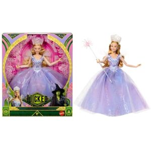 Mattel Universal Pictures’ Wicked: For Good Deluxe Glinda Fashion Doll with Removable Outfit & 3 Accessories, Inspired by the Movie, JFM13 Mattel Universal Pictures’ Wicked: For Good Deluxe Glinda Fashion Doll with Removable Outfit & 3 Accessories, Inspired by the Movie, JFM13