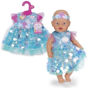 BABY born mermaid outfit with sequin dress and hairband for 43cm dolls BABY born mermaid outfit with sequin dress and hairband for 43cm dolls