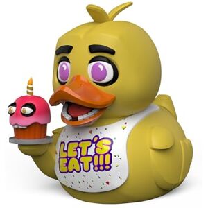 TUBBZ First Edition: Five Nights At Freddy's Chica Cosplaying Rubber Duck Vinyl Figure TUBBZ First Edition: Five Nights At Freddy's Chica Cosplaying Rubber Duck Vinyl Figure