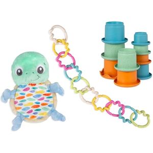 Playgro Plush Cuddly Toy Soft Toy Gift Set ECO Turtle Made from Recycled Water Bottles Playgro Plush Cuddly Toy Soft Toy Gift Set ECO Turtle Made from Recycled Water Bottles