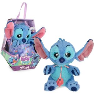 BABY PAWS Stitch Interactive Plush Toy with Sounds, Soft Cuddly Disney Stitch Teddy, Opens & Closes Eyes, Includes Carry Bag & Blanket, Gift for Toddlers & Children 18+ Months BABY PAWS Stitch Interactive Plush Toy with Sounds, Soft Cuddly Disney Stitch Teddy, Opens & Closes Eyes, Includes Carry Bag & Blanket, Gift for Toddlers & Children 18+ Months