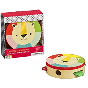 Petit Collage Kaleidoscope Lion Wooden Tambourine Petit Collage Kaleidoscope Lion Wooden Tambourine