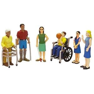 Miniland Educational 27389 12.5 cm Disabled People Figure Dolls Miniland Educational 27389 12.5 cm Disabled People Figure Dolls