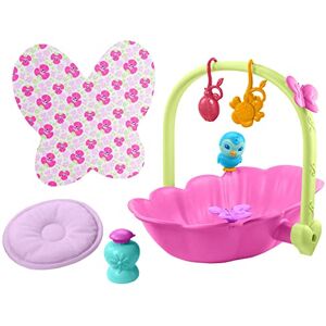 Mattel My Garden Baby Baby Butterfly 2-in-1 Bath & Bed (29.2-cm / 11.1-in), with Accessories like Soap, Pillow, Mobiles, and More, Great Gift for Kids Ages 2Y+ Mattel My Garden Baby Baby Butterfly 2-in-1 Bath & Bed (29.2-cm / 11.1-in), with Accessories like Soap, Pillow, Mobiles, and More, Great Gift for Kids Ages 2Y+