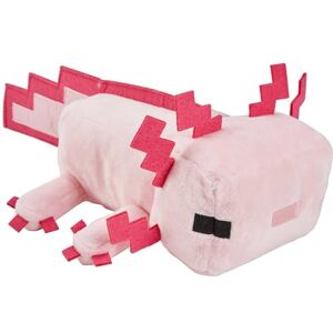 Mattel Minecraft Basic Plush Character Soft Dolls, Video Game-Inspired Collectible Toy Gifts for Kids & Fans Ages 3 Years Old & Up, HBT42, Axolotl Mattel Minecraft Basic Plush Character Soft Dolls, Video Game-Inspired Collectible Toy Gifts for Kids & Fans Ages 3 Years Old & Up, HBT42, Axolotl