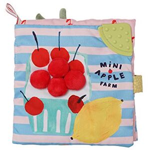 Manhattan Toy Mini-Apple Farm Soft Activity Crinkle Book for Baby & Toddler with Discovery Mirror and Textured Teether Manhattan Toy Mini-Apple Farm Soft Activity Crinkle Book for Baby & Toddler with Discovery Mirror and Textured Teether