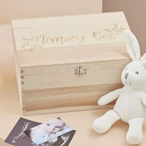 Ginger Ray Baby Shower Wooden Keepsake Memory Box Ginger Ray Baby Shower Wooden Keepsake Memory Box