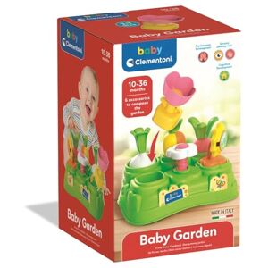 Clementoni - Baby Gardening Set: Sensory Play for Toddlers, 6 colourful Pieces (Flowers & Vegetables), Eco-Friendly, Promoting Motor Skills & Dexterity (10+ Months) Clementoni - Baby Gardening Set: Sensory Play for Toddlers, 6 colourful Pieces (Flowers & Vegetables), Eco-Friendly, Promoting Motor Skills & Dexterity (10+ Months)