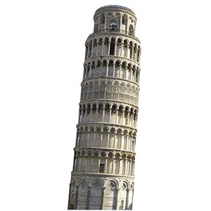 Star Cutouts Ltd SC222 Star Cutouts Cut Out of The Leaning Tower of Pisa l Themed Decoration l Realistic Prop l Gifts for Fans & Parties, Solid, Multi Colour, Regular