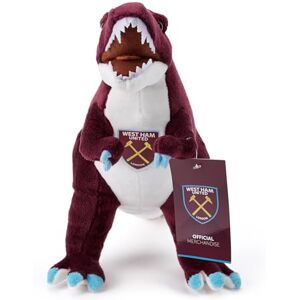 United West Ham FC Tyrannosaurus rex (T-Rex) 30 cm Dinosaur Officially Licensed Football Soft Toy Plush For Adults And Kids. COYI !!!! United West Ham FC Tyrannosaurus rex (T-Rex) 30 cm Dinosaur Officially Licensed Football Soft Toy Plush For Adults And Kids. COYI !!!!