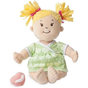 Manhattan Toy Stella Soft First Baby Doll, Blonde Manhattan Toy Stella Soft First Baby Doll, Blonde