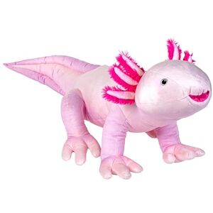 WILD REPUBLIC Cuddlekins Eco Jumbo Axolotl, Stuffed Animal, 30 inch, Plush Toy, Eco-Friendly, 12 WILD REPUBLIC Cuddlekins Eco Jumbo Axolotl, Stuffed Animal, 30 inch, Plush Toy, Eco-Friendly, 12