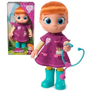 Vida the Vet , Vida Toddler Doll, 33-Centimetre-Tall Toy Doll with Rooted Red Hair and Doctor Kit Accessories, Kids’ Toys for Girls and Boys Aged 3 and up Vida the Vet , Vida Toddler Doll, 33-Centimetre-Tall Toy Doll with Rooted Red Hair and Doctor Kit Accessories, Kids’ Toys for Girls and Boys Aged 3 and up