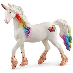 SCHLEICH 70726 bayala Mythical Rainbow Love Unicorn Mare Figurine Featuring Glittery Decorated Details and with Shiny Spiral Horn, Imaginative Fun and Durable Unicorn Gift for Girls and Boys Ages 5+ SCHLEICH 70726 bayala Mythical Rainbow Love Unicorn Mare Figurine Featuring Glittery Decorated Details and with Shiny Spiral Horn, Imaginative Fun and Durable Unicorn Gift for Girls and Boys Ages 5+