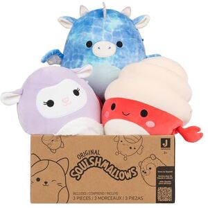Squishmallows Original 8-Inch Mystery Pack Small-Sized Ultrasoft Plush Styles Age 3+ Will Vary in Surprise Box That Includes Three 8-Inch Medium Original Squishmallows Original 8-Inch Mystery Pack Small-Sized Ultrasoft Plush Styles Age 3+ Will Vary in Surprise Box That Includes Three 8-Inch Medium Original