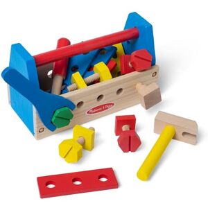 Melissa & Doug Take-Along Tool Kit Wooden Construction and Building Set (24 pcs) Pretend Play Toy for Kids Age 3+ Melissa & Doug Take-Along Tool Kit Wooden Construction and Building Set (24 pcs) Pretend Play Toy for Kids Age 3+