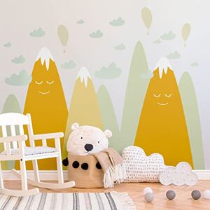 Ambiance Sticker EMAKA Children's Wall Stickers Giant Children's Scandinavian Mountains Wall Sticker 80 x 120 cm Ambiance Sticker EMAKA Children's Wall Stickers Giant Children's Scandinavian Mountains Wall Sticker 80 x 120 cm