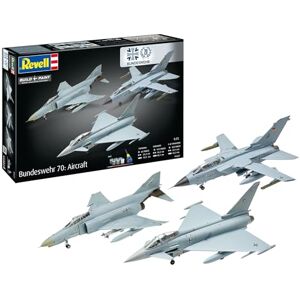 Revell Gift Set 05627 70 Years Bundeswehr: Aircraft 1:72 Scale Unbuilt Plastic Model Kit with Accessories Revell Gift Set 05627 70 Years Bundeswehr: Aircraft 1:72 Scale Unbuilt Plastic Model Kit with Accessories