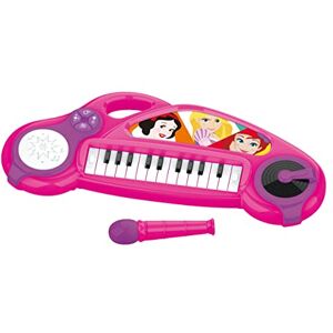Lexibook , Disney Princess, Electronic Piano for Children with Light Effects, Microphone, Drums, Built-in Speaker, Demo Tunes, DJ Player, Pink/Purple, K704DP Lexibook , Disney Princess, Electronic Piano for Children with Light Effects, Microphone, Drums, Built-in Speaker, Demo Tunes, DJ Player, Pink/Purple, K704DP