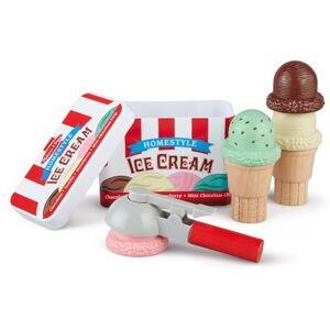 Melissa & Doug Scoop & Stack Ice Cream Cone, Ice cream toy for girls and boys, Pretend play food montessori toy 3 year old, Wooden food for role play, Gift for 3 year old boy or girl FSC Certified Melissa & Doug Scoop & Stack Ice Cream Cone, Ice cream toy for girls and boys, Pretend play food montessori toy 3 year old, Wooden food for role play, Gift for 3 year old boy or girl FSC Certified