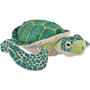WILD REPUBLIC Cuddlekins Eco Mini Green Sea Turtle, Stuffed Animal, 8 Inches, Plush Toy, Fill is Spun Recycled Water Bottles, Eco Friendly WILD REPUBLIC Cuddlekins Eco Mini Green Sea Turtle, Stuffed Animal, 8 Inches, Plush Toy, Fill is Spun Recycled Water Bottles, Eco Friendly
