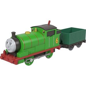 THOMAS & FRIENDS Motorized Toy Train, Classic Percy Battery-Powered Engine & Cargo Car, Storytelling Play for Preschoolers, JGF94 THOMAS & FRIENDS Motorized Toy Train, Classic Percy Battery-Powered Engine & Cargo Car, Storytelling Play for Preschoolers, JGF94