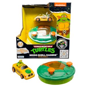 TEENAGE MUTANT NINJA TURTLE Toy, Michelangelo Micro Shell Racer Vehicle, TMNT Ninja Racing Toy for Kids, Classic Edition for Kids, Ages 3+ TEENAGE MUTANT NINJA TURTLE Toy, Michelangelo Micro Shell Racer Vehicle, TMNT Ninja Racing Toy for Kids, Classic Edition for Kids, Ages 3+