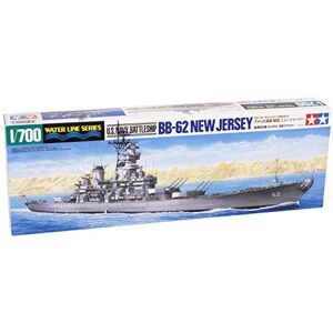 Tamiya 31614 Watercraft 1:700 US New Jersey Battleship WL, Model Building, Plastic Kit, Crafts, Hobby, Gluing, Plastic Kit, Multicoloured Tamiya 31614 Watercraft 1:700 US New Jersey Battleship WL, Model Building, Plastic Kit, Crafts, Hobby, Gluing, Plastic Kit, Multicoloured