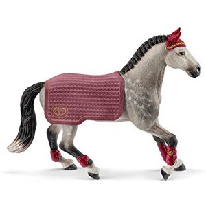 Schleich 42456 Horse Club Trakehner Mare Riding Tournament, 15 x 15 x 18 centimetres