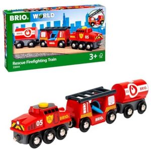 Brio World Fire & Rescue Rescue Fire Toy Train for Kids Age 3 Years Up Brio World Fire & Rescue Rescue Fire Toy Train for Kids Age 3 Years Up