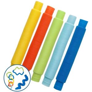 alldoro 60332 Flexi Pop Tubes Sensory Toy Tubes with Extendable Length 21-73 cm Diameter 3 cm Pack of 5 alldoro 60332 Flexi Pop Tubes Sensory Toy Tubes with Extendable Length 21-73 cm Diameter 3 cm Pack of 5