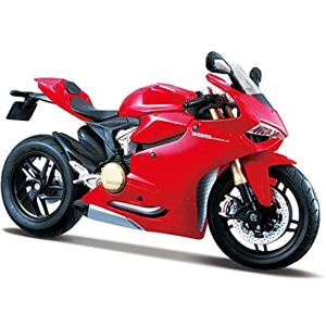 Maisto DUCATI 1199 PANIGALE Motorbike 1:12 Scale Incredibly Detailed Die-Cast Replica Collectible Motorcycle Model, Red Maisto DUCATI 1199 PANIGALE Motorbike 1:12 Scale Incredibly Detailed Die-Cast Replica Collectible Motorcycle Model, Red