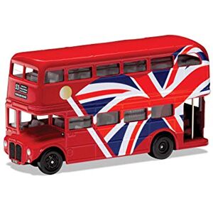 Corgi London Bus Union Jack 1/64 Model - Toy Corgi London Bus Union Jack 1/64 Model - Toy