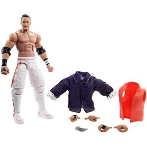 Mattel WWE GVB88 Kushida Elite Collection Action Figure, 6 Inch/15.24 cm Tall Figure Features Deluxe Articulation, True FX Detailing, Swappable Hands, and Iconic Accessories, Multicolor Mattel WWE GVB88 Kushida Elite Collection Action Figure, 6 Inch/15.24 cm Tall Figure Features Deluxe Articulation, True FX Detailing, Swappable Hands, and Iconic Accessories, Multicolor