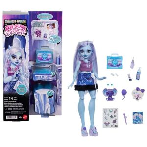 Monster Cable Self-Scare Secrets Abbey Bominable Doll and Accessories Set with 13 Realistic Surprises like Henna, Painting and Crochet Crafts, JHK44 Monster Cable Self-Scare Secrets Abbey Bominable Doll and Accessories Set with 13 Realistic Surprises like Henna, Painting and Crochet Crafts, JHK44