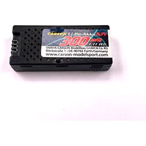 Carson 500608265 3.7 V/300 mAh LIPO RC Battery, Replacement Battery, Battery for Remote Controlled Helicopter, RC Heli, Battery for RC Flight Models, RC Battery Carson 500608265 3.7 V/300 mAh LIPO RC Battery, Replacement Battery, Battery for Remote Controlled Helicopter, RC Heli, Battery for RC Flight Models, RC Battery