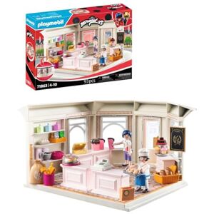 Playmobil Miraculous French Bakery Toy from 4 years Gift for children Encourages creativity and role playing Bakery to re enact and interactive play functions 71863 Playmobil Miraculous French Bakery Toy from 4 years Gift for children Encourages creativity and role playing Bakery to re enact and interactive play functions 71863
