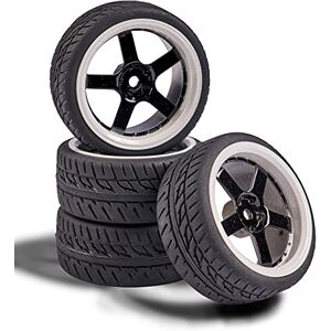 Carson 500900165 1:10 Wheel Set 5 Sp. Design (4) Black/White Model Construction Accessories, Spare Part, Tuning, Tyres, Tyre Set Carson 500900165 1:10 Wheel Set 5 Sp. Design (4) Black/White Model Construction Accessories, Spare Part, Tuning, Tyres, Tyre Set