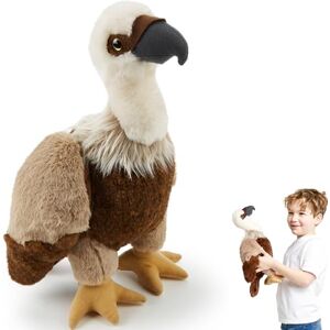 Zappi Co Vulture Plush Toy (36cm) Child-Friendly, Eco-Friendly Stuffed Animal, Perfect for Youngster's Toy Collection, 100% Recycled Zappi Co Vulture Plush Toy (36cm) Child-Friendly, Eco-Friendly Stuffed Animal, Perfect for Youngster's Toy Collection, 100% Recycled