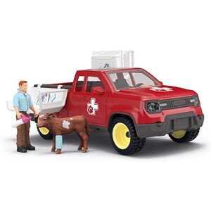 SCHLEICH Farm World 29 PC Veterinarian, Truck and Cow Figurine with Accessories Playset Farm Animal Toys for Boys and Girls Vet Animal Hospital Play Set for Toddlers and Kids Ages 3+ 42727 SCHLEICH Farm World 29 PC Veterinarian, Truck and Cow Figurine with Accessories Playset Farm Animal Toys for Boys and Girls Vet Animal Hospital Play Set for Toddlers and Kids Ages 3+ 42727