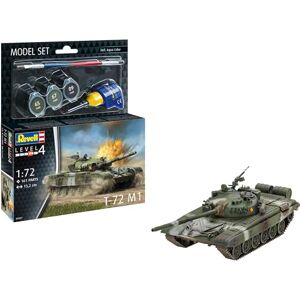 Revell Model Set 63357 T-72 M1 Tank 1:72 Scale Unbuilt/Unpainted Plastic Model Kit with Accessories Revell Model Set 63357 T-72 M1 Tank 1:72 Scale Unbuilt/Unpainted Plastic Model Kit with Accessories