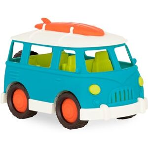 Battat – Wonder Wheels – Blue Toy Camper Van – Toy Rv For Kids, Toddlers – Realistic Details – Recyclable Materials – Camper Van – 1 Year + Battat – Wonder Wheels – Blue Toy Camper Van – Toy Rv For Kids, Toddlers – Realistic Details – Recyclable Materials – Camper Van – 1 Year +