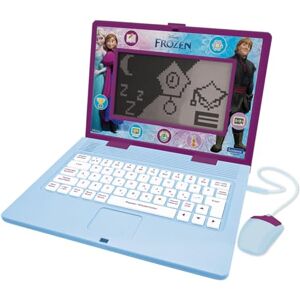 Lexibook , Frozen, Bilingual and Educational Laptop German/English, Toy for Children, 170 Activities to Learn, Play Games and Music, Large Screen, Purple/Blue, JC599FZi3LXB Lexibook , Frozen, Bilingual and Educational Laptop German/English, Toy for Children, 170 Activities to Learn, Play Games and Music, Large Screen, Purple/Blue, JC599FZi3LXB