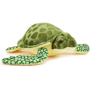 Zappi Co Children's 100% Recycled Realistic Lifelike Large Plush Toy Soft & Cuddly Stuffed Animal for Boys and Kids (32cm Width) (Sea Turtle) Zappi Co Children's 100% Recycled Realistic Lifelike Large Plush Toy Soft & Cuddly Stuffed Animal for Boys and Kids (32cm Width) (Sea Turtle)