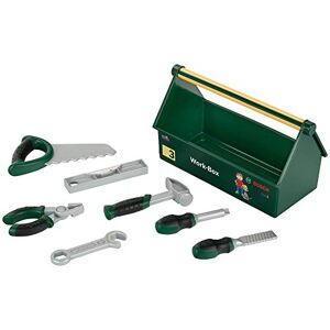 Theo Klein 8573 Tool Box I 7-Part Tool Kit I Strong Box with Practical Handle for Carrying I Dimensions: 30.25 cm x 14 cm x 17.25 cm I Toy for Children Aged 3 Years and up Theo Klein 8573 Tool Box I 7-Part Tool Kit I Strong Box with Practical Handle for Carrying I Dimensions: 30.25 cm x 14 cm x 17.25 cm I Toy for Children Aged 3 Years and up