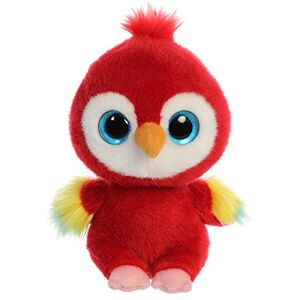 Aurora YooHoo Lora Scarlet Macaw 8in 61117 Red Aurora YooHoo Lora Scarlet Macaw 8in 61117 Red