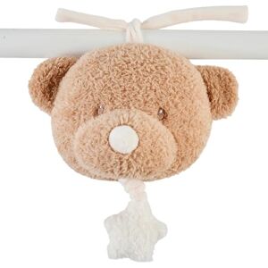 Nattou Musical Cuddly, Built-In Music Box, No Batteries Needed, Relaxing La-Le-Lu Melody, Huggable Sleep Soother, Activity Hanging Toy for Cot/Pram/Car Seat, Hand Washable, 16 cm, Caramel Bear Nattou Musical Cuddly, Built-In Music Box, No Batteries Needed, Relaxing La-Le-Lu Melody, Huggable Sleep Soother, Activity Hanging Toy for Cot/Pram/Car Seat, Hand Washable, 16 cm, Caramel Bear