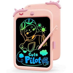 KOKODI LCD Drawing Tablet for Kids, Kids Drawing Board, 10 inch Magnetic Doodle Board for Children, Mess-Free Travel Toy with Erasable Pen, Educational Learning Toy for Ages 2-6 (Pink) KOKODI LCD Drawing Tablet for Kids, Kids Drawing Board, 10 inch Magnetic Doodle Board for Children, Mess-Free Travel Toy with Erasable Pen, Educational Learning Toy for Ages 2-6 (Pink)
